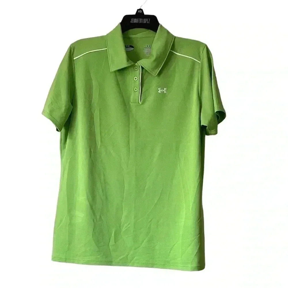 Under Armour NWT Green  Golf Polo T-shirt Size XL